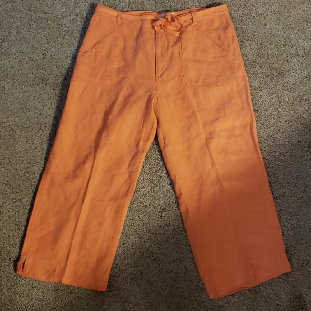Linden Hill Linen Crop Pant